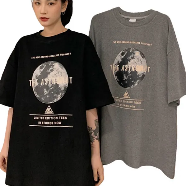 엘레스 여성 박시핏 티셔츠 A 304 2p 반팔