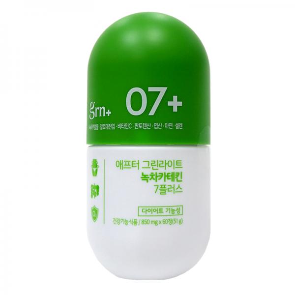 GRN+ 초록이 업그레이드 7플러스 1100mg 60정, 1병