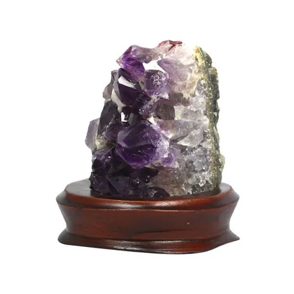 세진힐링젬 자수정 관상석 (78x87mm)(273g) HGP-1749, 단품