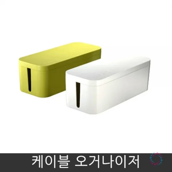 [2개묶음 할인]케이블오거나이저 소 WJF-39140 안전관리 기타생활용품 안전주의 개인안전 안전용품, 화이트
