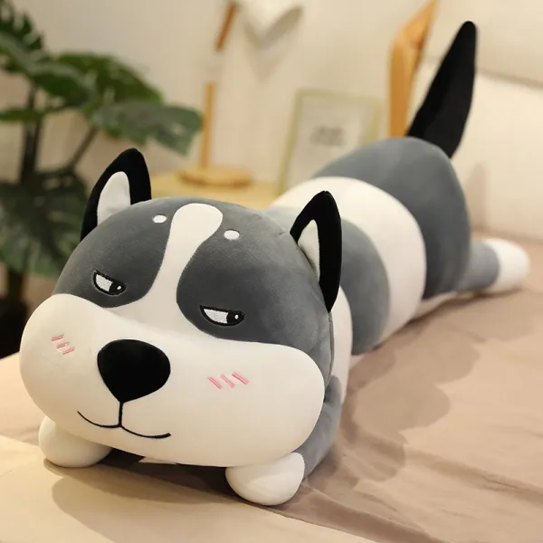 바디필로우 애벌레 인형 여학생 피큐어 길죽한 쿠션 수면동반 침대위 귀여운 초대형 슈퍼소프트, T01-뜬눈