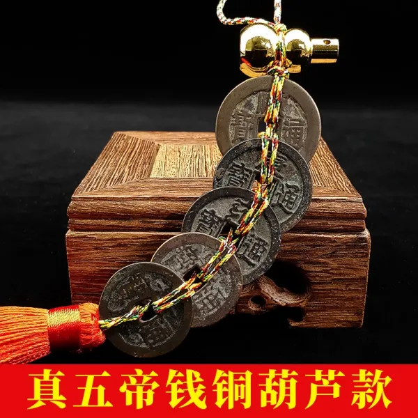 발광 오제전 진품진택 마네키 동전고화압 문턱 보호함 평안 조롱박 소인 막기, 참되다 오제전 퉁후루 타입