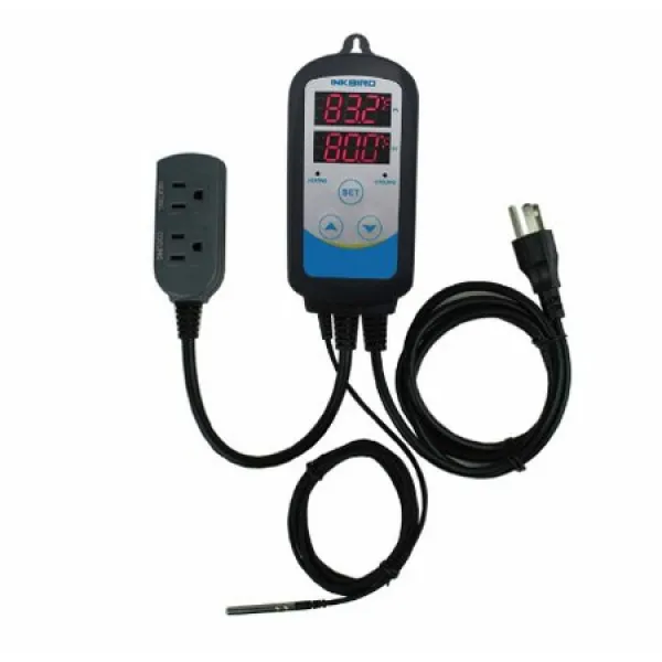 해외 Inkbird 12 기간 타이머 스테이지 ITC-310T-B 가정용 양조 온실을위한 디지털 가열 및 냉각 사전 배, EU socket_CHINA, EU socket_CHINA, 상세 설명 참조2