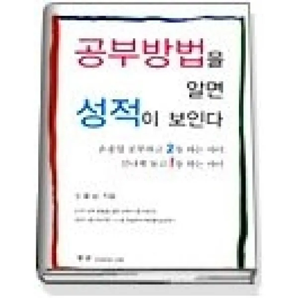 [개똥이네][중고-상] 공부 방법을 알면 성적이 보인다 - 온종일 공부하고 2등하는 아이
