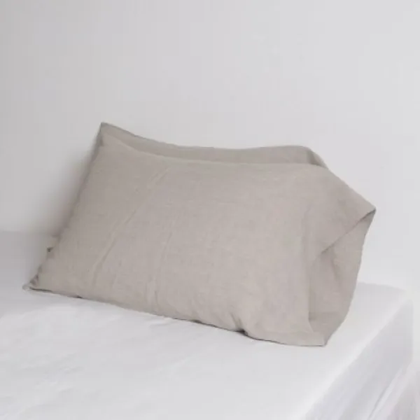  텐바이텐 Premium Soft Touch Linen Long Pillowcase_natural 60*80