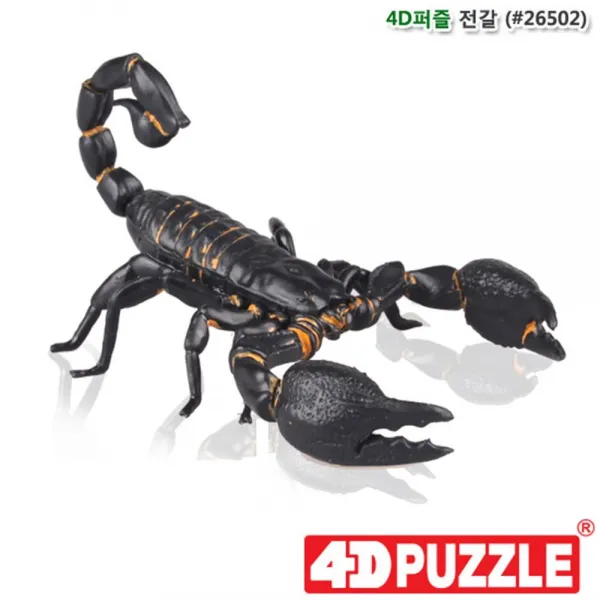 두뇌개발 퍼즐놀이 4D퍼즐 전갈 곤충모형장난감