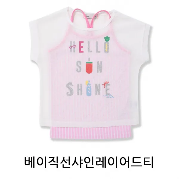 꼬망스 인천뉴코아 여름 넘나 사랑스럽고 세련된 레이어드 샤티셔츠186
