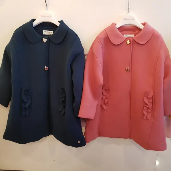 모다까리나 "여아 예쁜 겨울 따뜻하고 가벼운"프릴 포인트 코트 M1948c005