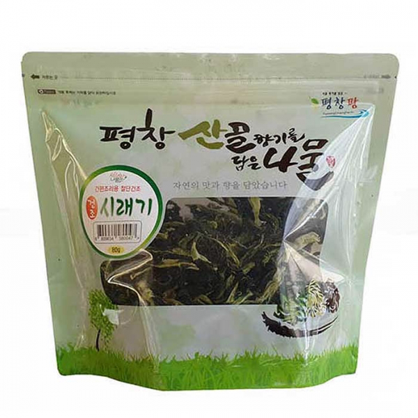 첩첩산중 계촌마을 간편조리용 말린 평창시래기 80g, 단일상품