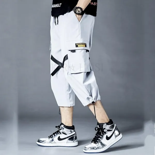 Kirahosi 남성 스판 빅사이즈 카고 밴딩 조거 팬츠 바지 해외배송 61호 B2bzpe