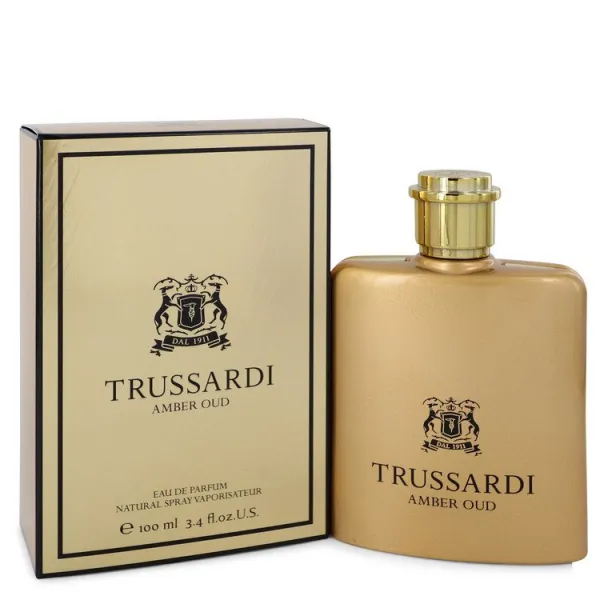 트루사르디 Trussardi Amber Oud Eau De Parfum Spray 100 ml for Women, 100ml