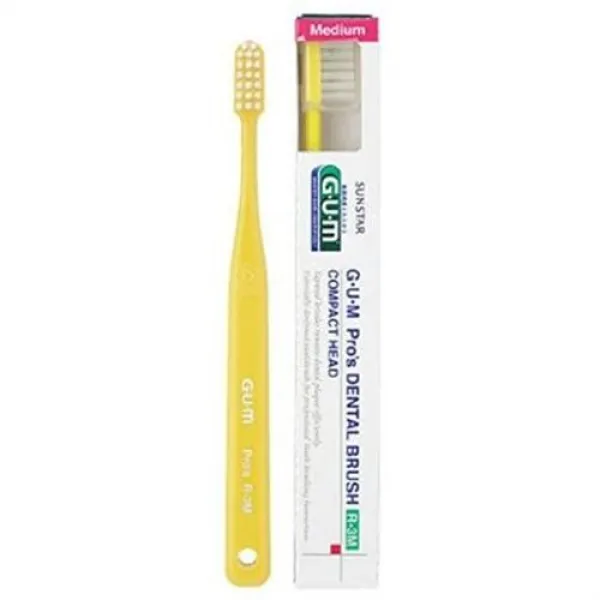 썬스터치과용 Pros 치과칫솔 R-3M 12개칫솔일반컴팩트 헤드4색(어소트)일반용(3열 플랫), 단일상품