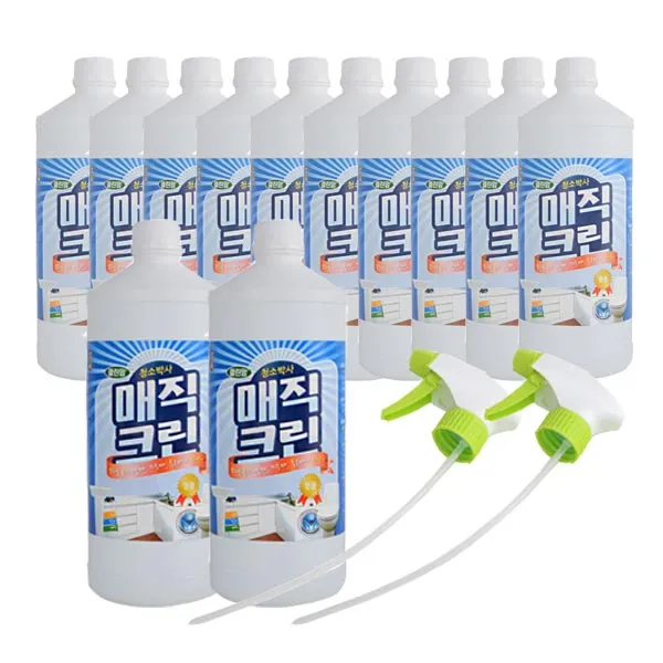클린맘 매직크린500ml 12병+분사노즐 2개, 1세트, 6000ml