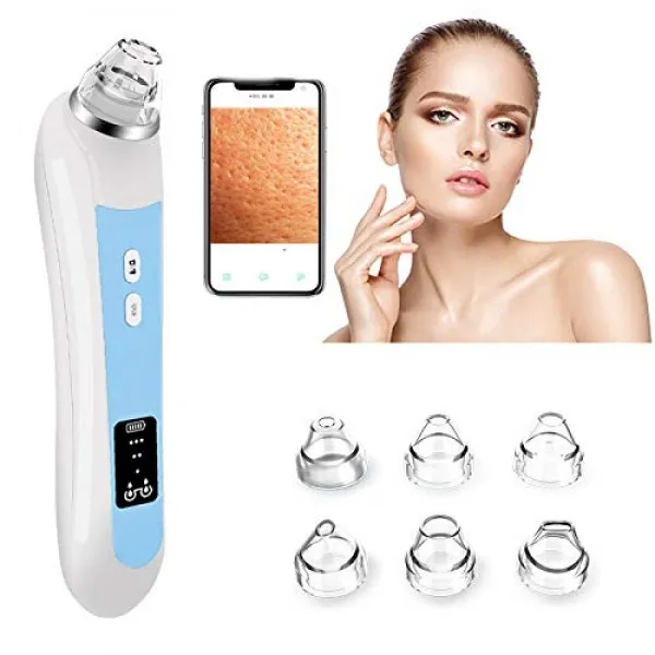 여드름 리무버 청소기 충전식 여드름 청소기 여드름 여드름 제거 도구 3 단 조절 흡인력을 갖춘 코메돈 제거 아름다움 장비