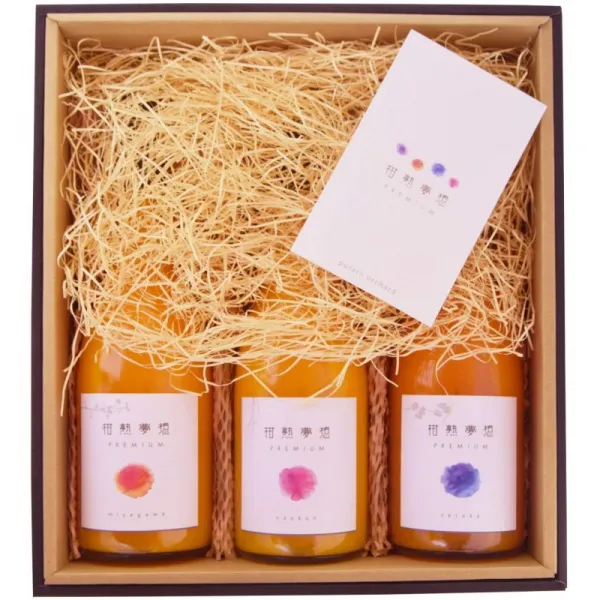 프라과 과수원 柑熟 몽상 프리미엄 100 % 스트레이트 주스 720ml 선물로 안성맞춤 에히메 현 야와 타 하, 1