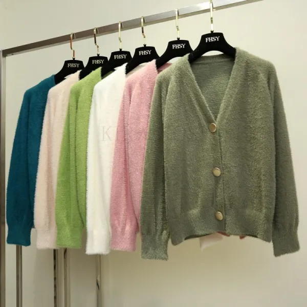 Kirahosi 히쿠 가을 겨울 여성 자켓 가디건 아우터 코트 점퍼 패션 K 57 +덧신 증정 Pgxzs14