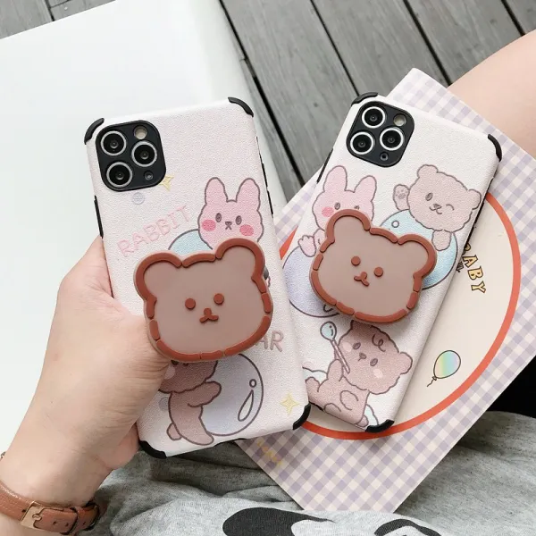 큐트 애니메이션 엎드리다 곰돌이 Oppor17 핸드폰케이스 R15 인싸템 R11st 풀팩토리 R9s 충격흡수 K1 소프트
