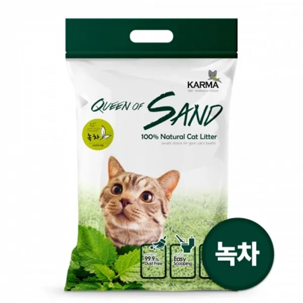 무릎냥이 펫모래 녹차 3kg 네바마스커레이드 간편 똥, 1개, 기본값, 기본값