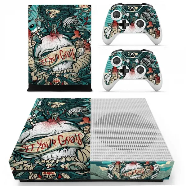 다미호야 XBOXONESLIM 기체다 지통 보호스티커 막 긁힘방지 먼지 핸들스틱 46, S-1108, 본상품
