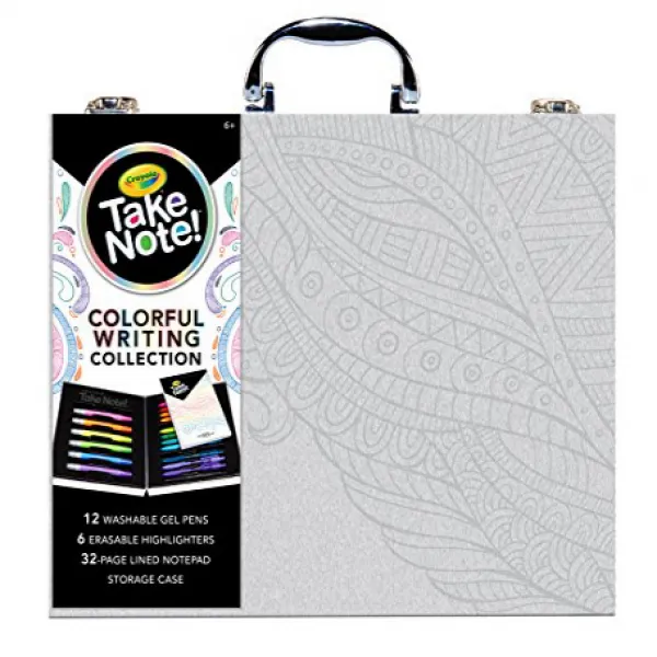 Crayola Take Note Colorful Writing Art Case Bullet Journal Supplies Gift Crayola Take Note 다채로운, 1