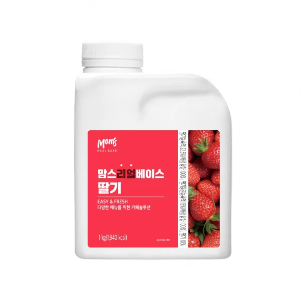 흥국F&B 맘스리얼베이스 딸기 1kg, 단품