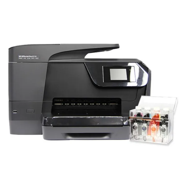 라온하우스 [제일프린텍] HP Officejet Pro 무한잉크 복합기 (병행수입) + 무한공급기 [1200ml] / 인쇄+복사+스캔+팩스 컬러잉크젯/자동급지장치(ADF) 자동양면인쇄, 432172