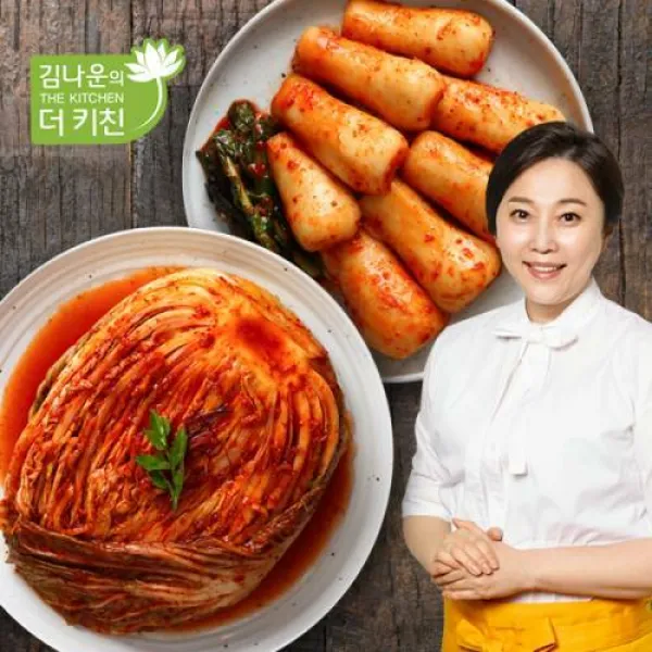 김나운 서울식 생 포기김치 4kg + 총각김치 2kg / 국내산