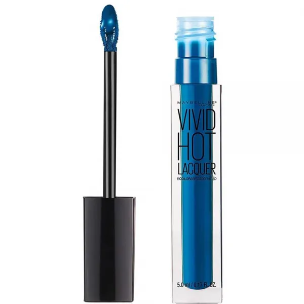 메이벨린 뉴욕 컬러 선정적인 핫 래커 립 글로스 메이저 0.17 Fl Oz, 단일상품, 단일상품