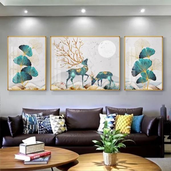 청동사슴 보석십자수 160x60, 160cmx60cm