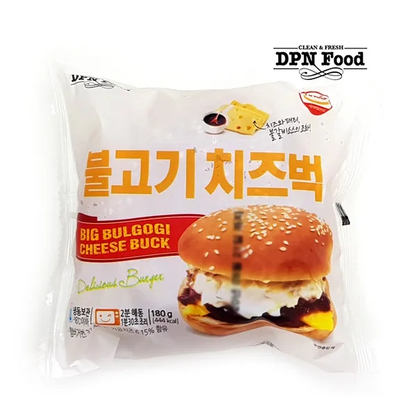 대풍년 빅불고기치즈벅 180g 편의점버거 매점빵식사 불고기버거, 1개