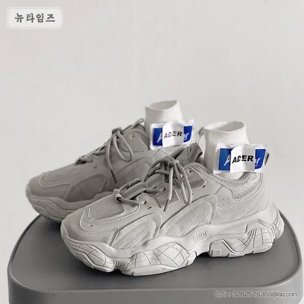 남성 겨울 운동화 아버지 신발은 캐주얼하게 높이 올라간다 바닥이 두껍다 뉴타임즈 A25 E155N854