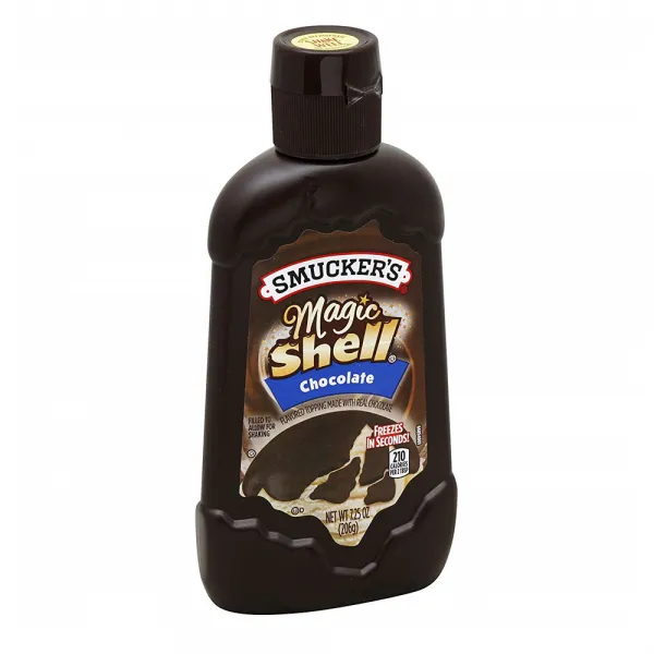 Smuckers Magic Shell Topping Chocolate 스머커스 매직 쉘 토핑 초콜릿 7.25oz, 1개