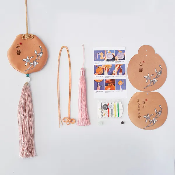 수제자료 설날 향낭 DIY 재료 꾸러미 빈 봉지 핸드메이드 제작 염낭 화분 엔틱 한약 모기퇴치 3788313984, 마음이 안정되다, 빈 봉지 -DIY