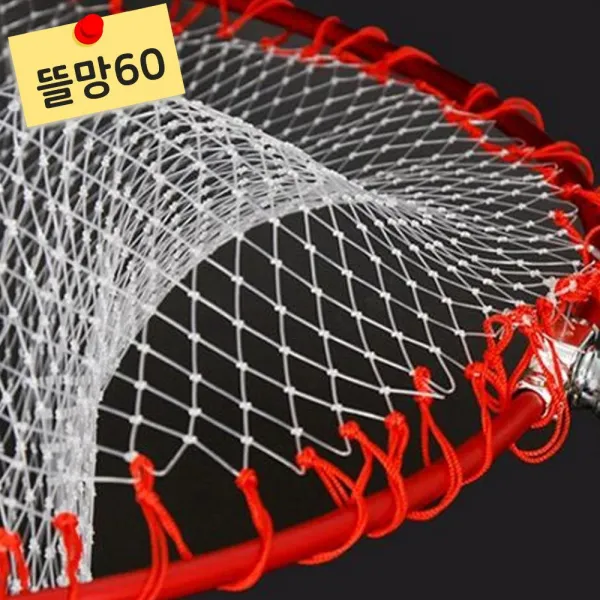 킴레드동촘촘한망 낚시망 경심뜰망 바다뜰채 민물뜰채 낚시뜰채 휴대용뜰채 낚시용망햑퓽쐉+, 킴레드동/랜덤발송