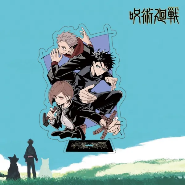 와이스트 주술 회전함 주변 패를 범의 지팡이가 유유히 인복에 덮이다 블랙 인자함 보관함 이해함 아크릴 양면 비고 주술 돌아가다 역 1