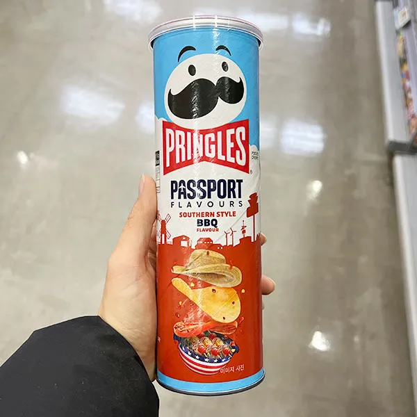 프링글스 미국남부식 바비큐맛 110G x 3개