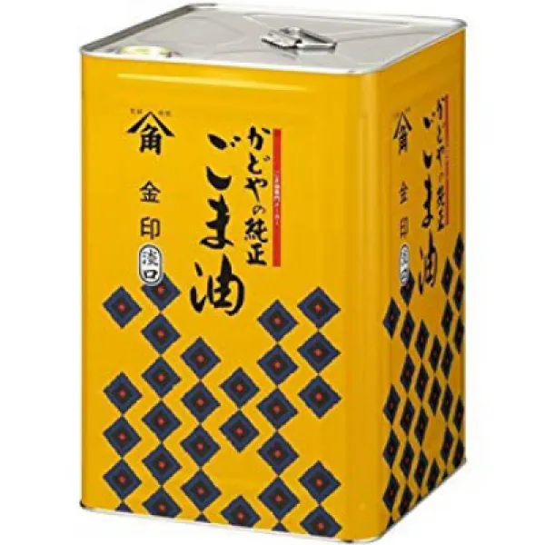 かどや 金印ごま油 淡口 16500g 카 도야 금인 참기름 옅은 입 16500g, 1