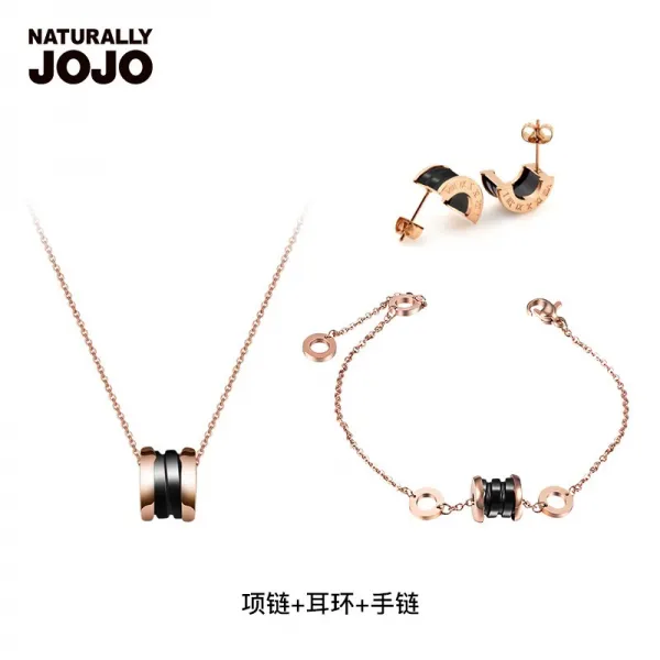 스마트데이터샵 18K 로즈 김 복권 당첨금 도자기 잘록 허리 여성 가볍게 사치한 보이핏 볼륨 펜던트 안개꽃가지 스웨터 체인