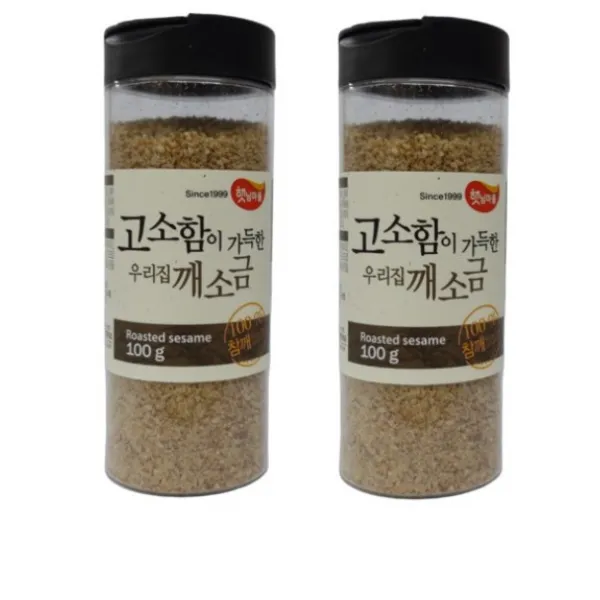 햇님마을 고소함이 가득한 우리집 깨소금, 6개, 100g