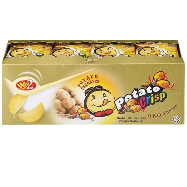 포테이토 크리스프 바베큐맛 900g (15g*60개) 대용량 모임 파티 미팅 다과 사은품 안성맞춤, 2개