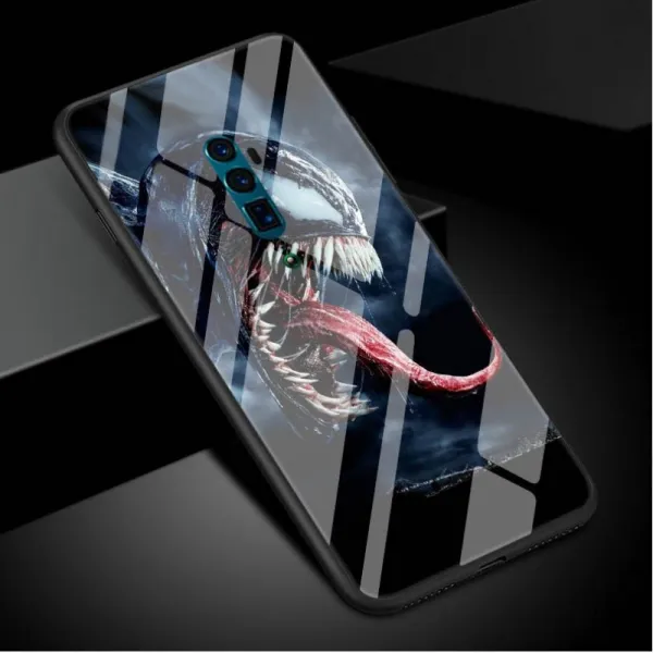 오유소프트 게임카드 수납 OPPORENO 핸드폰케이스 남자 마블 독액 유리 커버 스타일핏 영상 치명적인 수호자 여성, reno 열 배 조이다 흉악함 독액