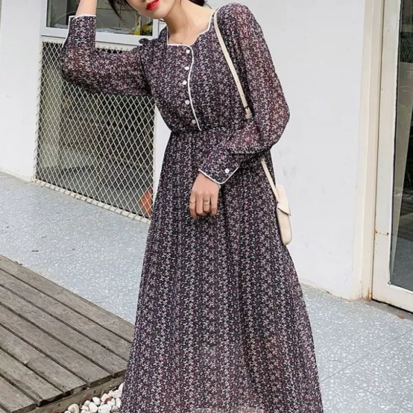 에스티아 St79 나리 쉬폰 원피스