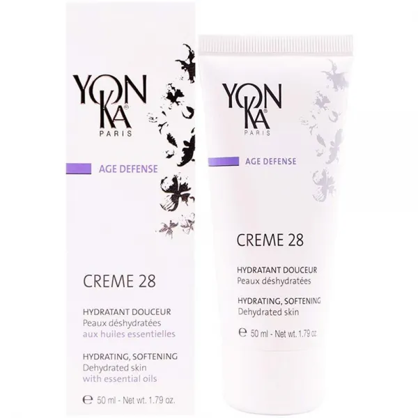 YONKA 에이지 디펜스 크레미 28 하이드라탄테 두서르1.8 온스 50 밀리터 Age Defense Creme Hydratante Douceur 1.8 Ounce Milliliter, 단일상품