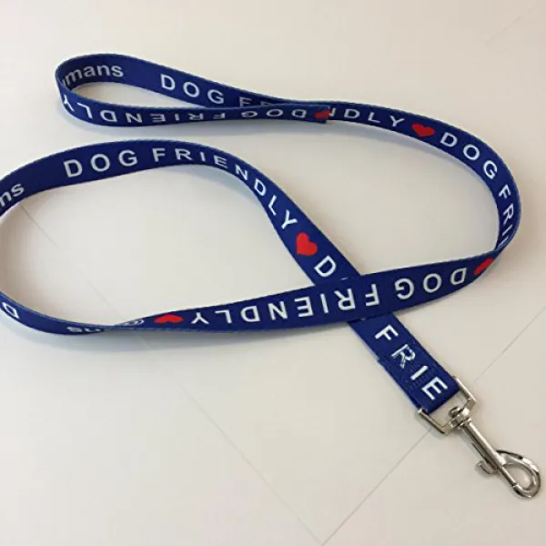 dogsHEARThumans DOG FRIENDLY Dog Leash (Blue) dogsHEARThumans 개 독감 (푸른 색), 1