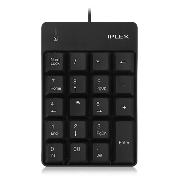 hW추천o38x49az14_백스페이스키 USB 유선 키패드 블랙, 단일 색상, 단일 모델명/품번