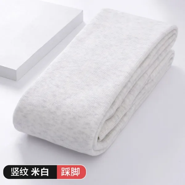 해외배송 기모 스판 레깅스나사 여성외피 가을겨울 캐시미어 도톰 그레이 면바지 블랙