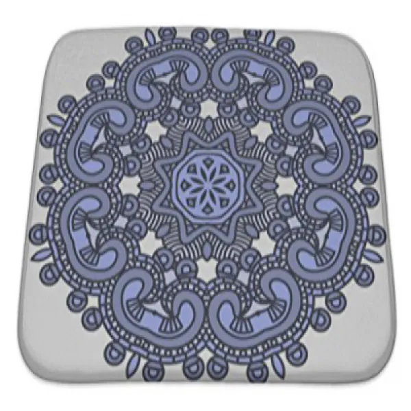 Gear New Ornamental Ethnicity Pattern Bath Rug Mat No Slip Microfiber Memory Foam 기어 새로운 장식용 민족성 패턴, nullSET