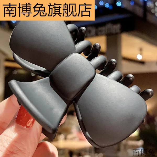 둥이사랑 남박 토끼핀 여성 뒤통수 겹 심플 머리상하지 않는 머리핀 인싸템 헤어액세서리 집게핀