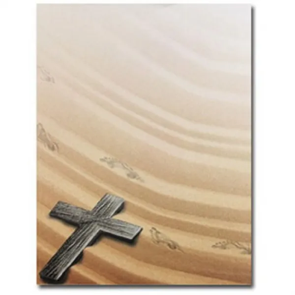 80 Religious Crossing Stationery Sheets 80 개의 교차점 문구 용품 장, nullSET
