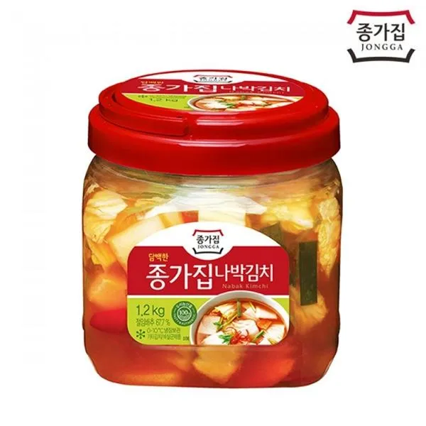 종가집 담백한 나박김치1.2kg Pet 1/1